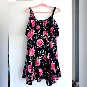 Torrid Off the Shoulder Ruffled Mini Size 1